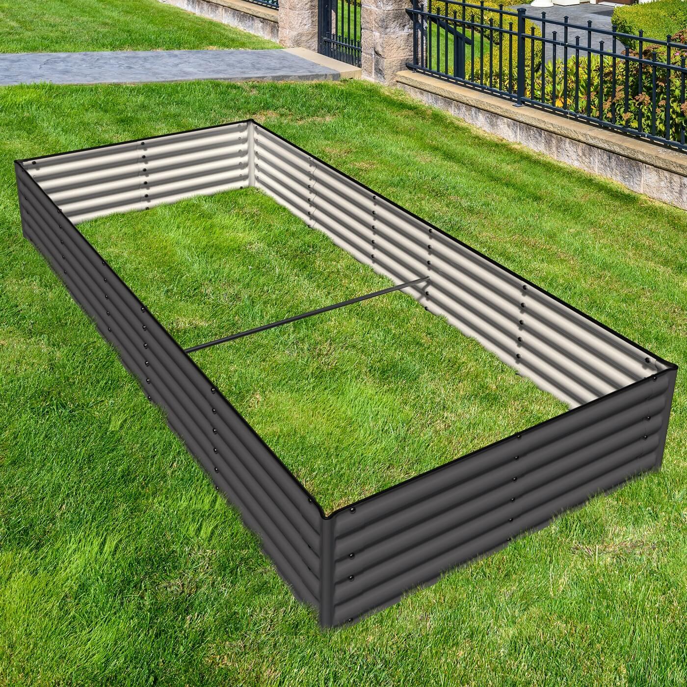 Olle Gardens 17" Tall Rectangle Infinity Raised Garden Bed