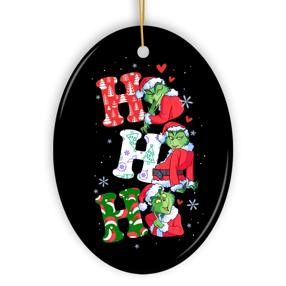 Ho Ho Ho Christmas Ornament