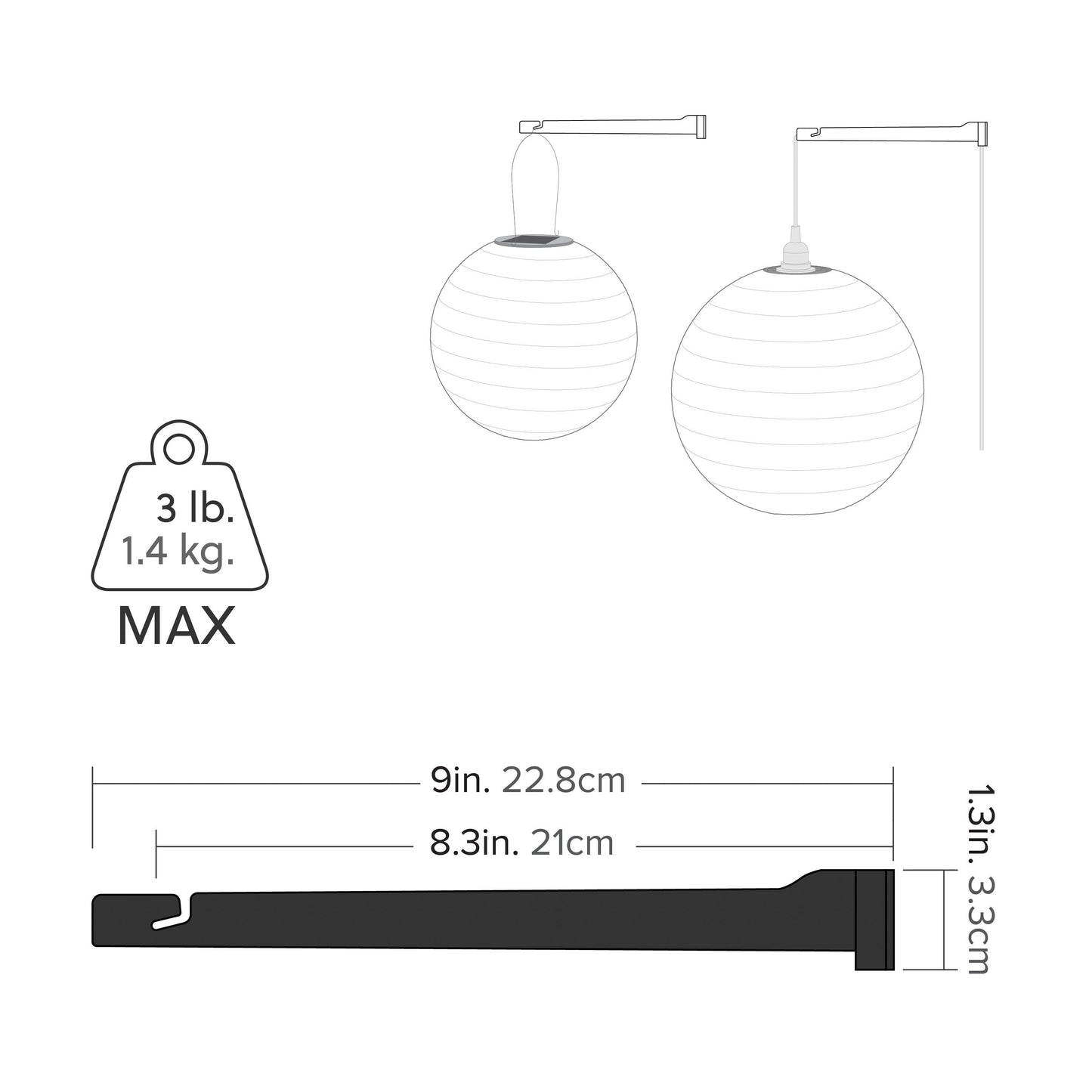 Lantern Wall Hanger