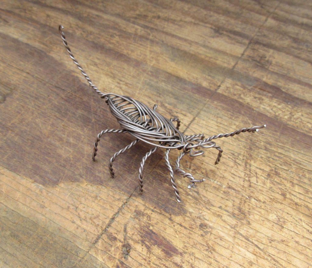 Wire Scorpion Figurine