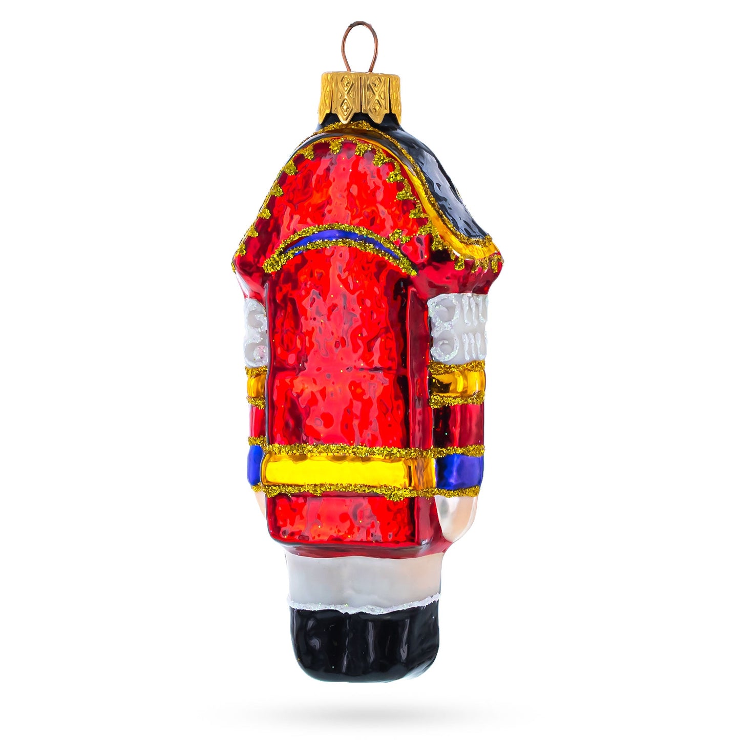 Classic and Whimsical Nutcracker Mini Glass Christmas Ornament