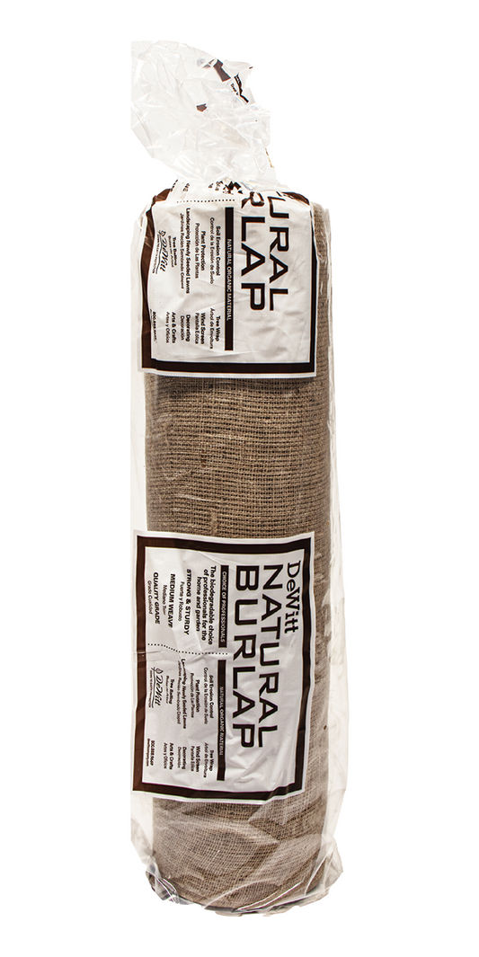 DeWitt 4 x 250 Foot 5.5 Ounce Natural Gardening Landscape Burlap Fabric Roll