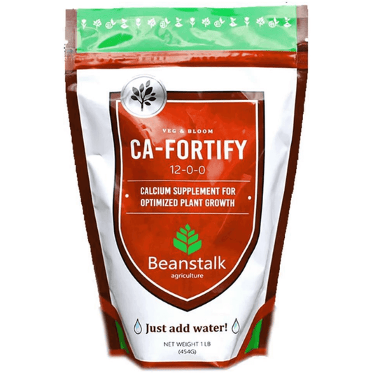 Beanstalk Fortify Controlled Release Fertilizer with Calcium and Magnesium, 1 lb Pouch