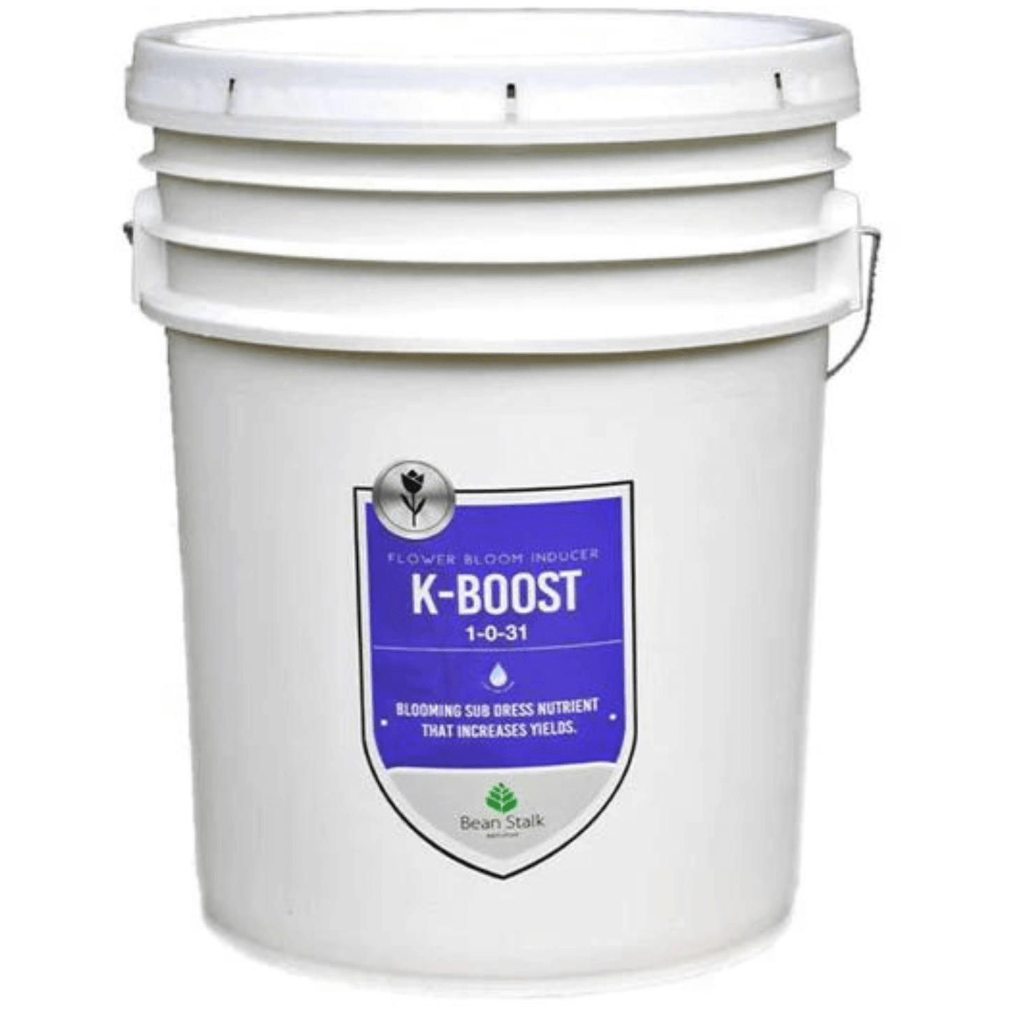 Beanstalk K-BOOST Controlled Release Fertilizer to Boost Potassium, 50 lb Pail