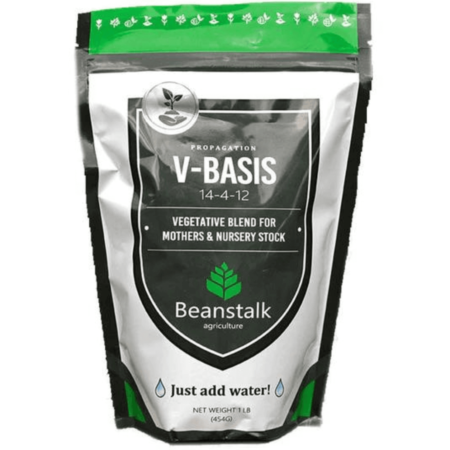 Beanstalk V-Basis Controlled Release Fertilizer for Veg, 3 lb Pouch