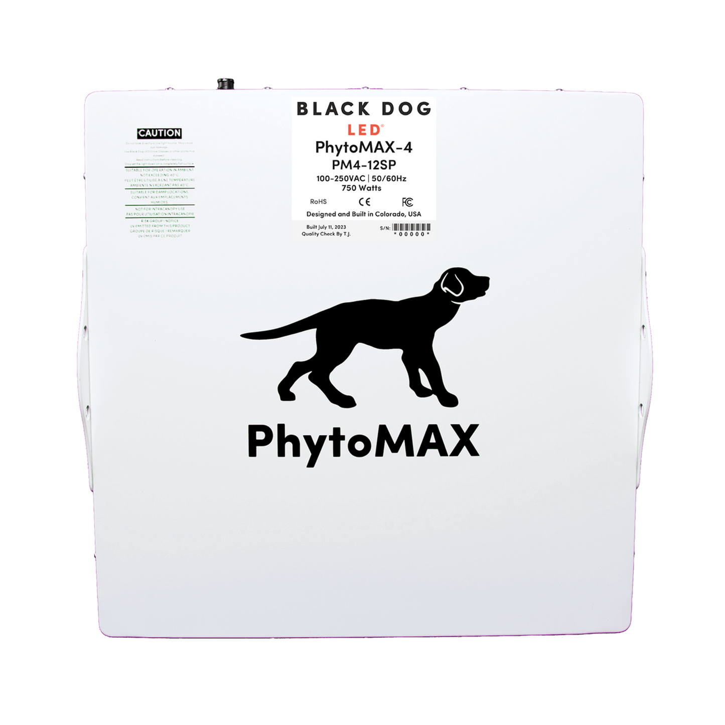 Black Dog LED PhytoMAX-4 12SC 750W LED Grow Light