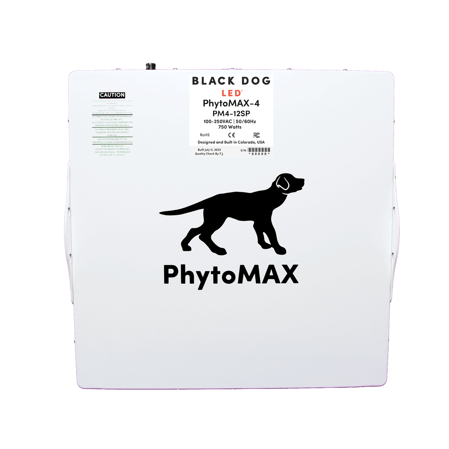 Black Dog LED PhytoMAX-4 12SP 750W LED Grow Light