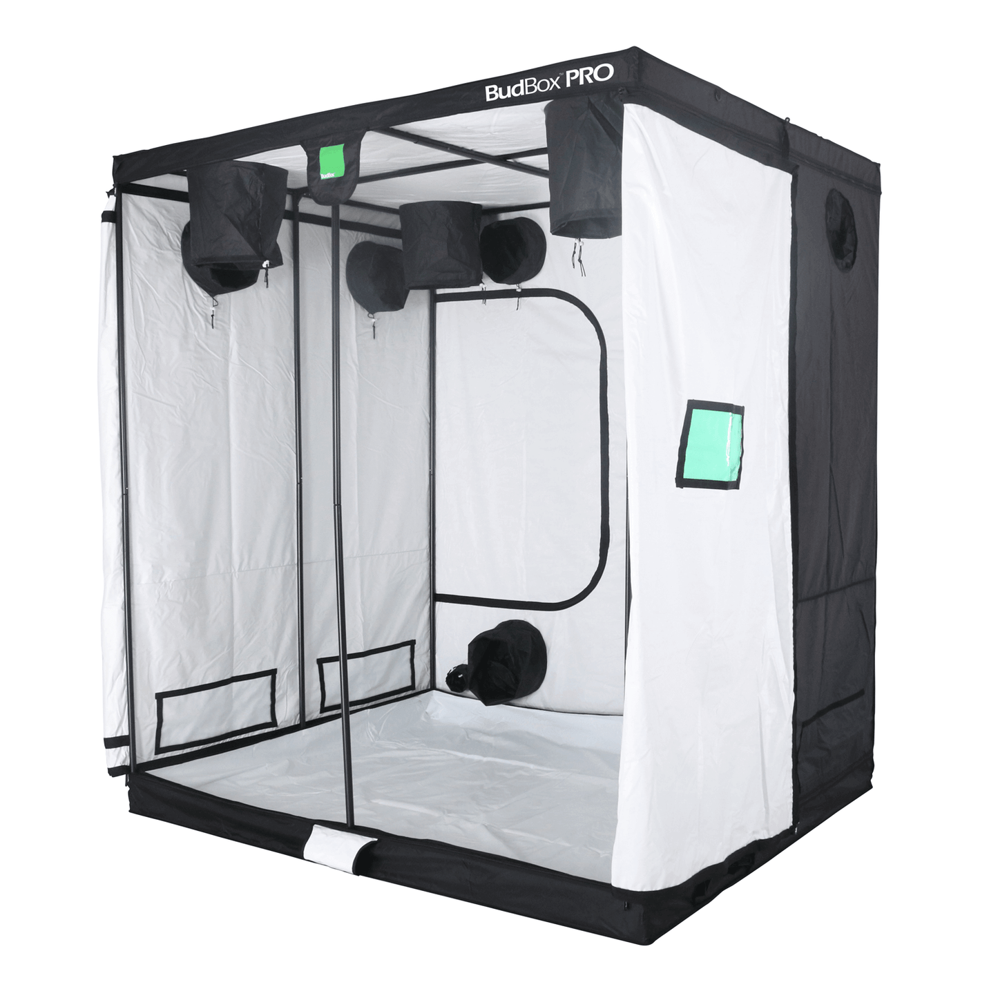 BudBox Pro GT-2 White 180x220x240cm (6'x7'4"x8')