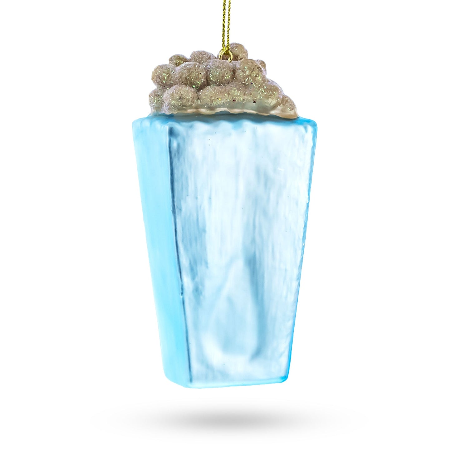 Delightful Bag of Peanuts Blown Glass Christmas Ornament