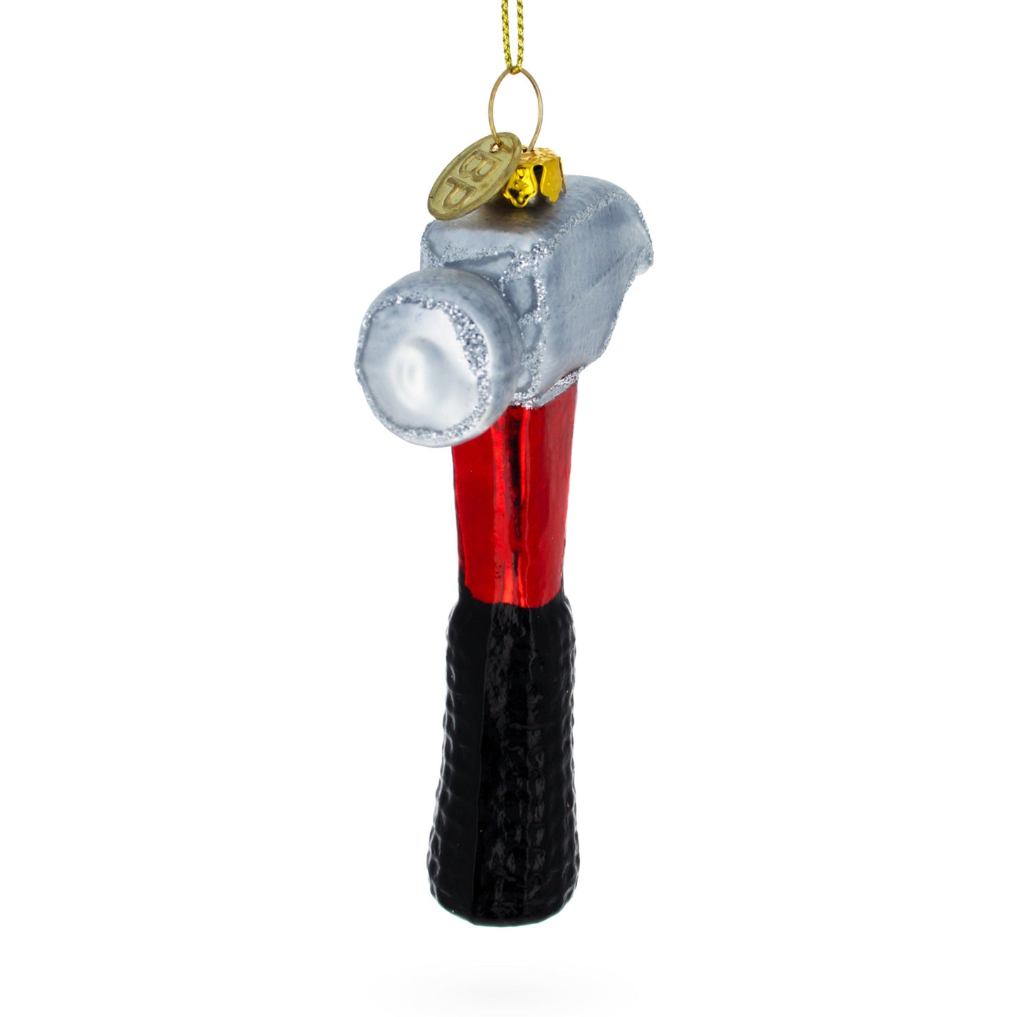 Rugged Hammer Blown Glass Christmas Ornament