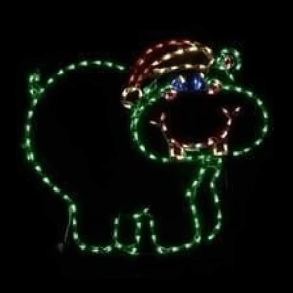 Christmas Hippo