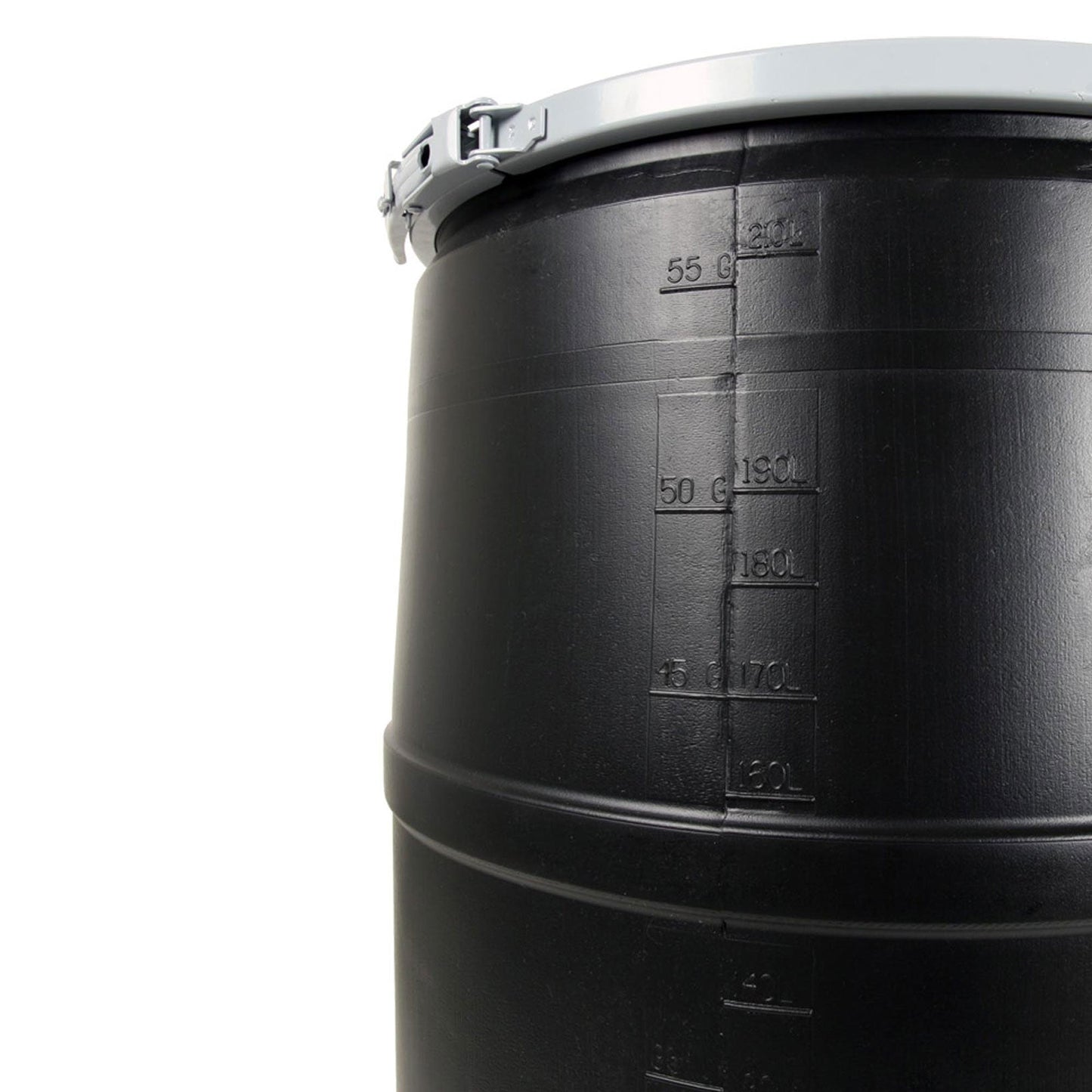 Active Aqua DRM58T 55 Gallon Drum Hydroponic Reservoir w/ Pre-Drilled Cover Lid