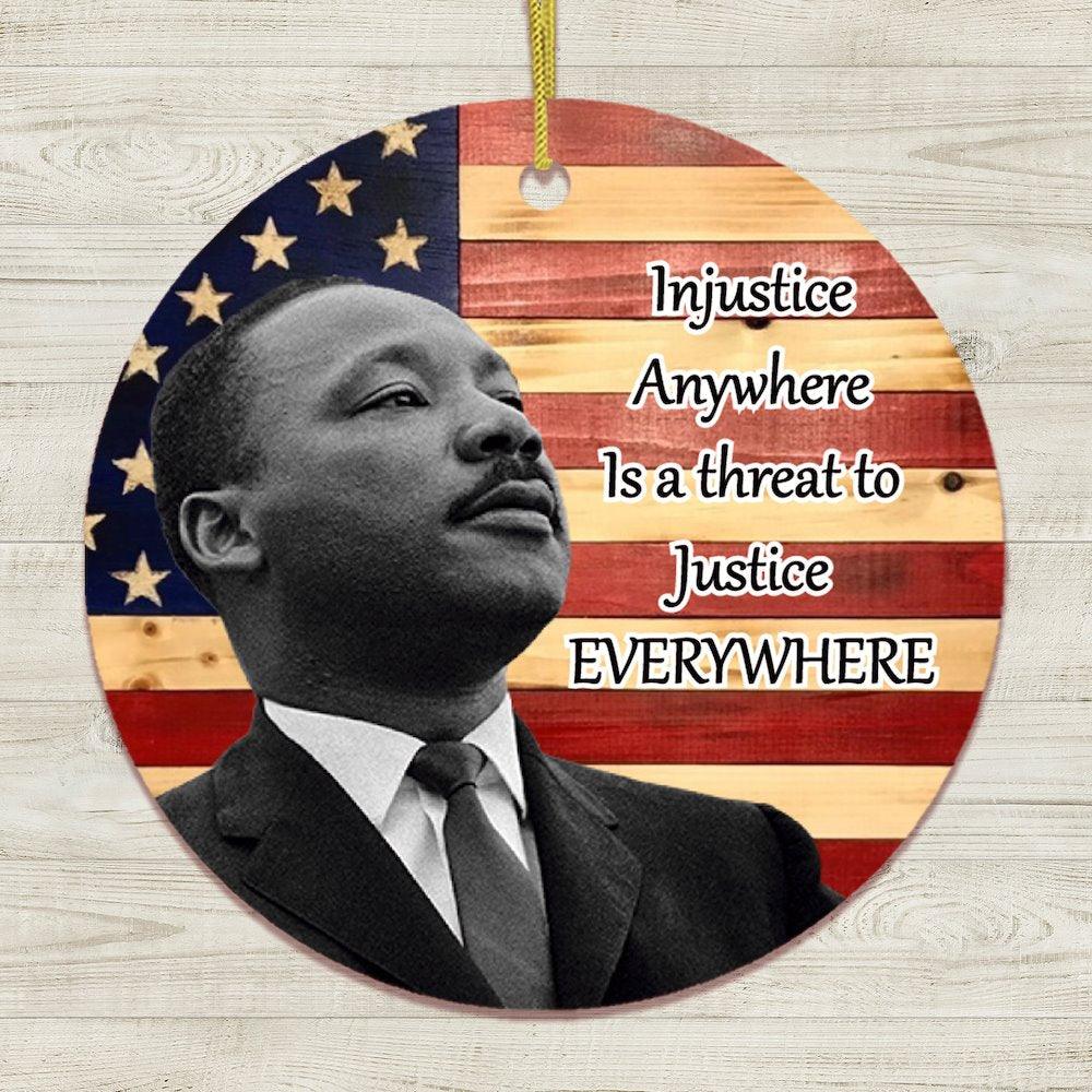 Dr. Martin Luther King Jr MLK Quote Ornament