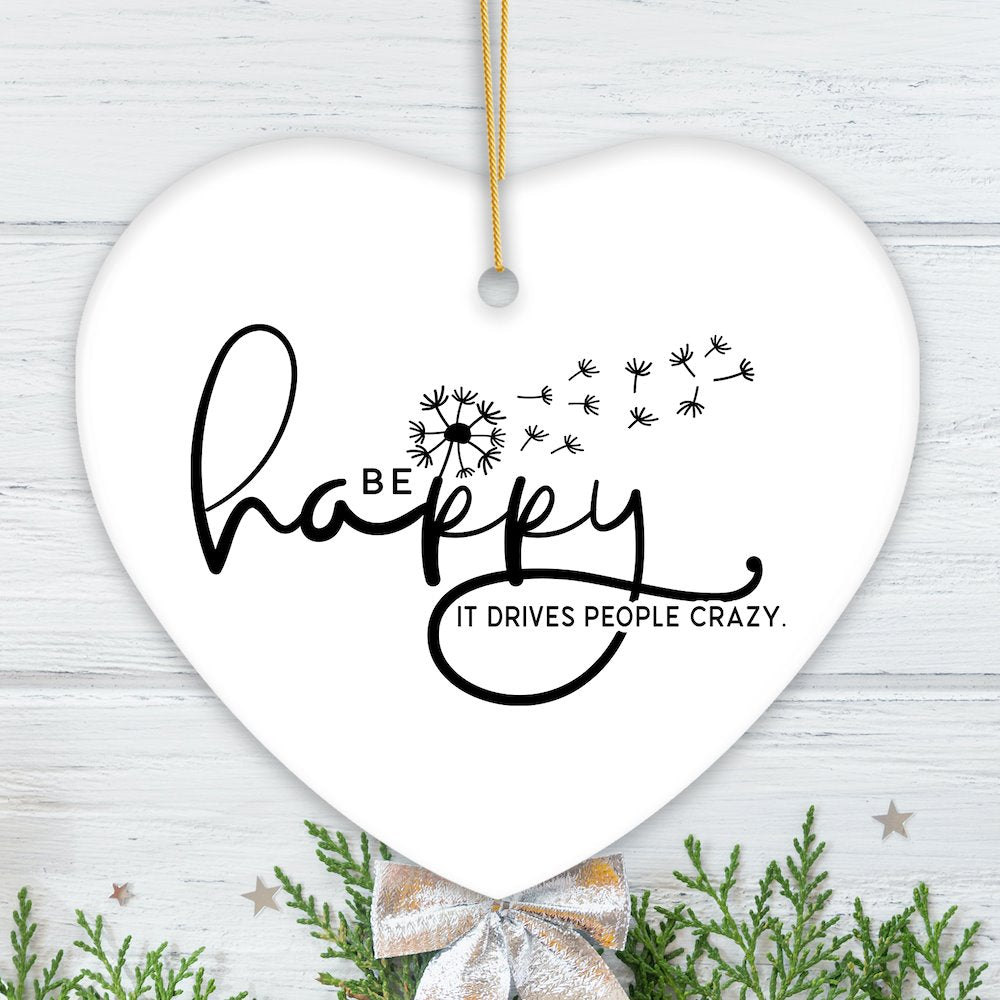 Minimalist Self Love and Positivity Mantras Ornament Bundle