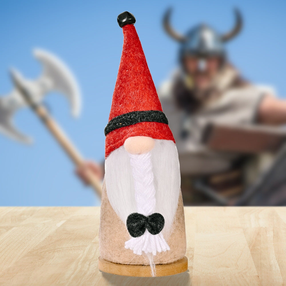 Nordic Plush Viking Gnomes, Swedish Style Pirate Theme