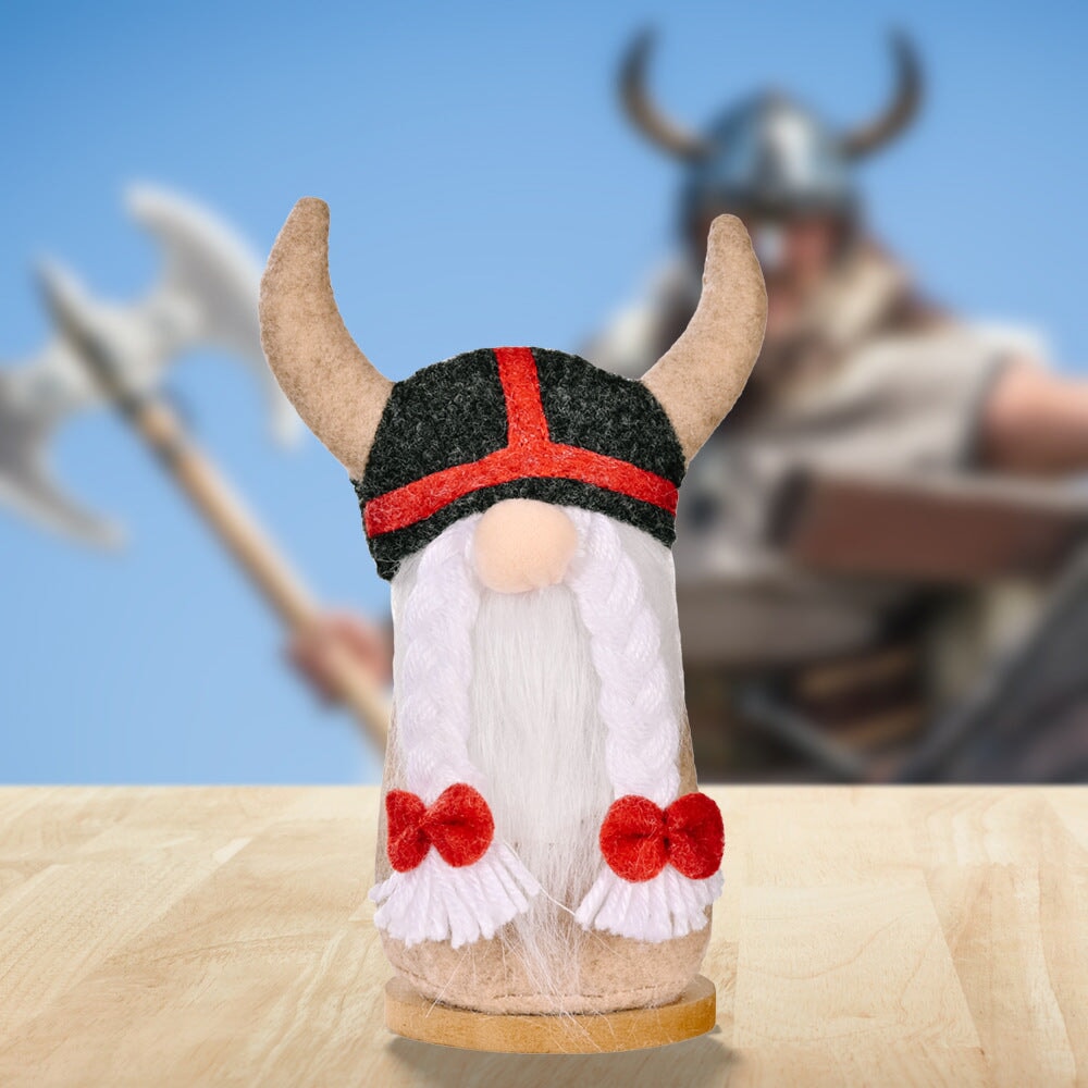 Nordic Plush Viking Gnomes, Swedish Style Pirate Theme