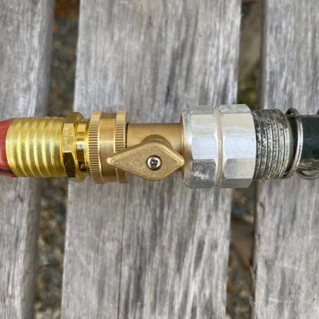 Garden Hose Brass Shutoff Valve