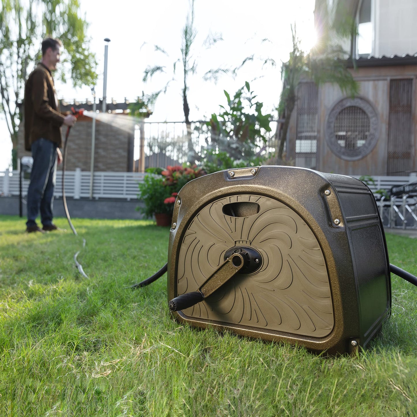 Garden Hose Reel Box