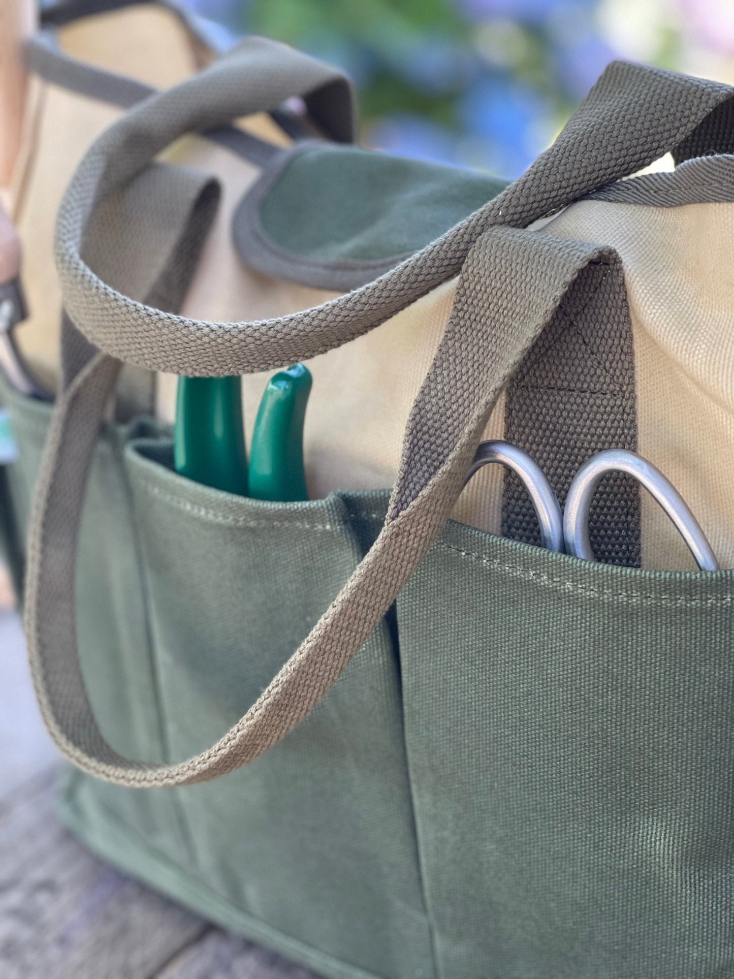 Garden Tool Bag - Heavy Waxed Canvas