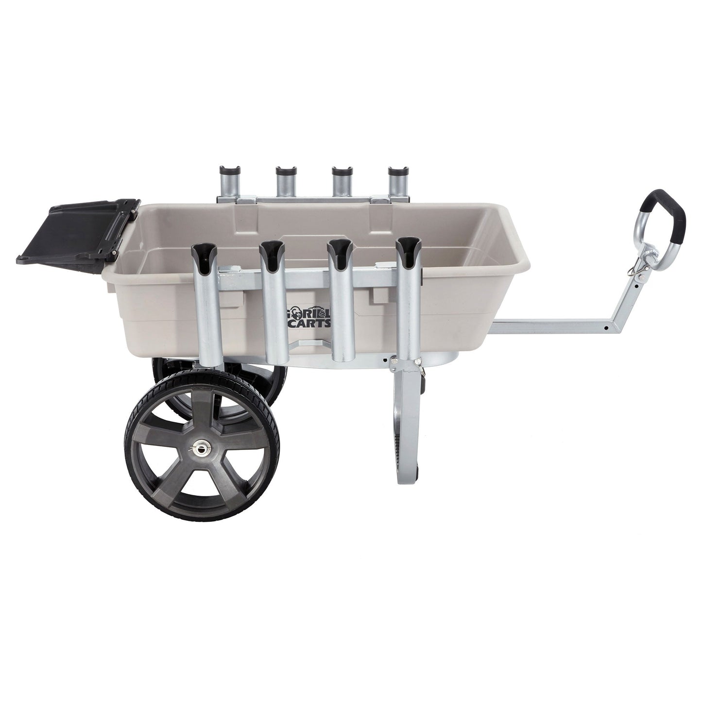 Gorilla Carts 200 Pound Capacity Heavy Duty Poly Fish and Marine Utility Cart