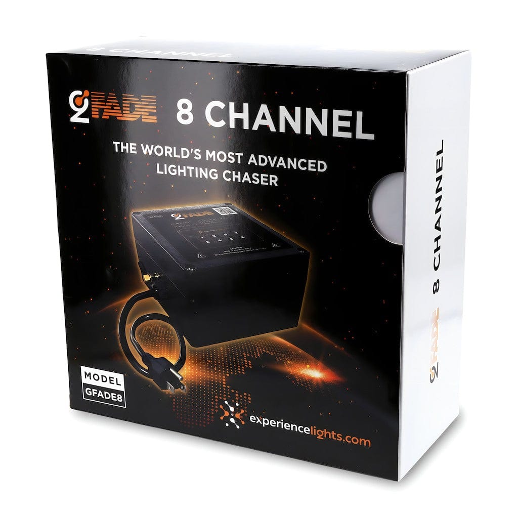 GFade - 8 Channel Fully Programmable Christmas Light Chase Controller