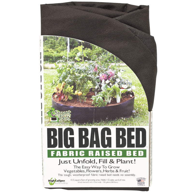 Smart Pot Big Bag Bed - Black (100 Gal)