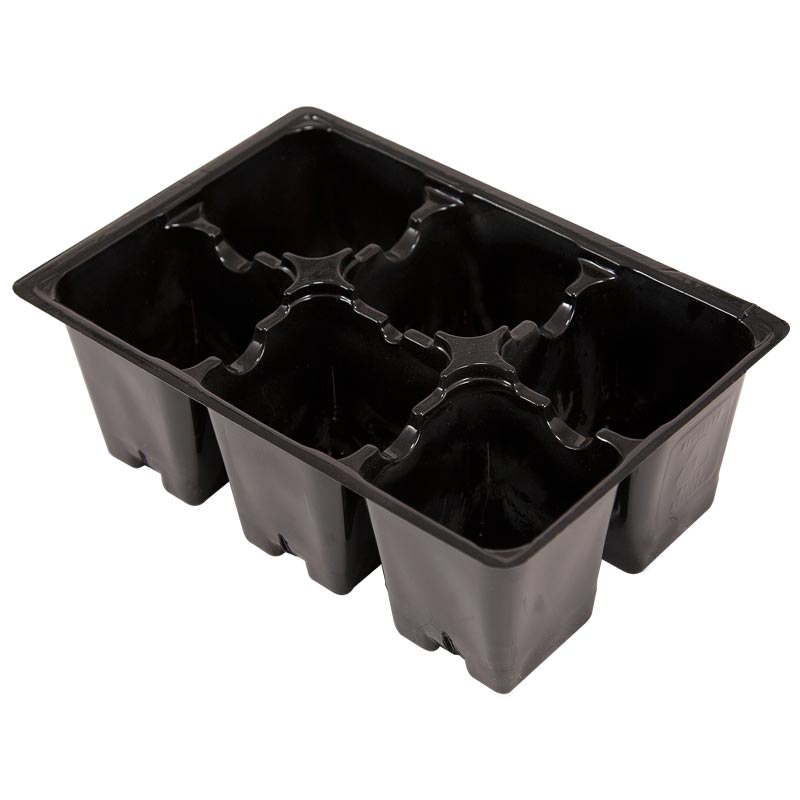 X-Jumbo 6-Pack Planting Containers - Recycled (Sheet of 6)