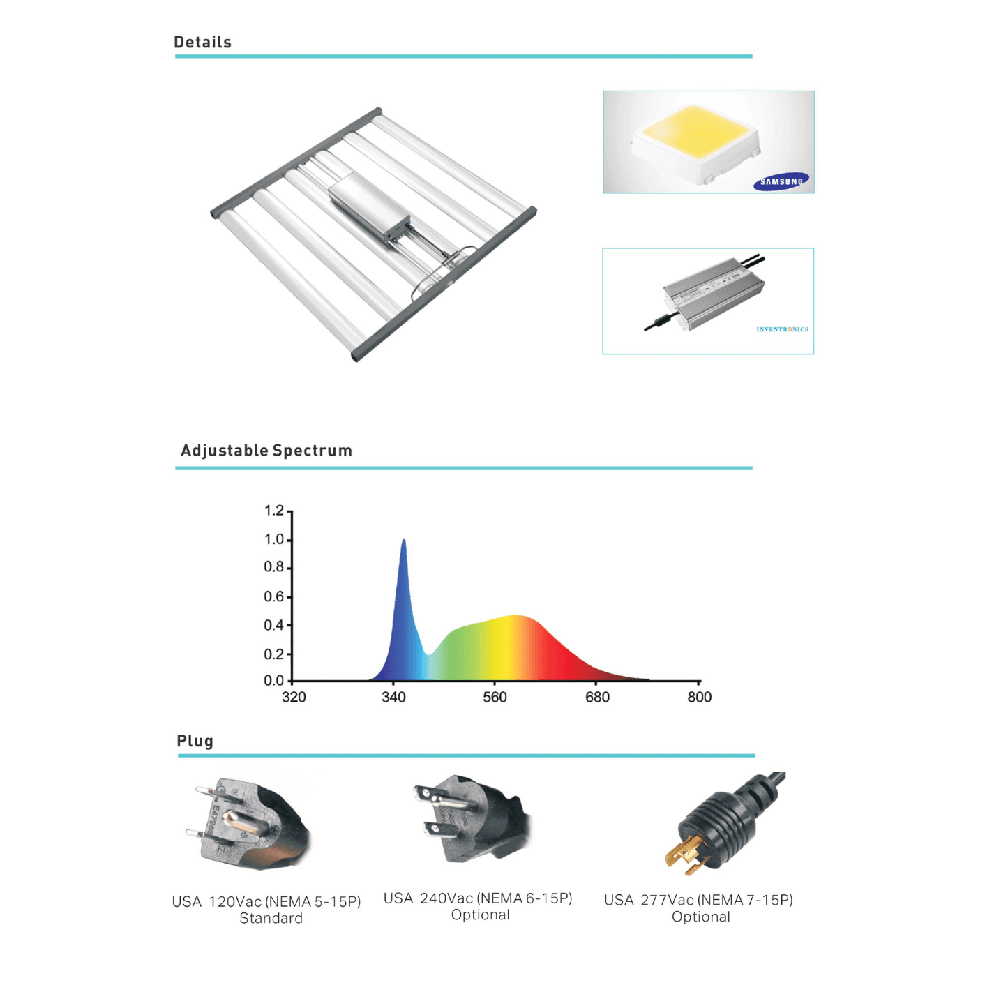 Grand Master LEDs Master 6 Veg 660W LED Grow Light