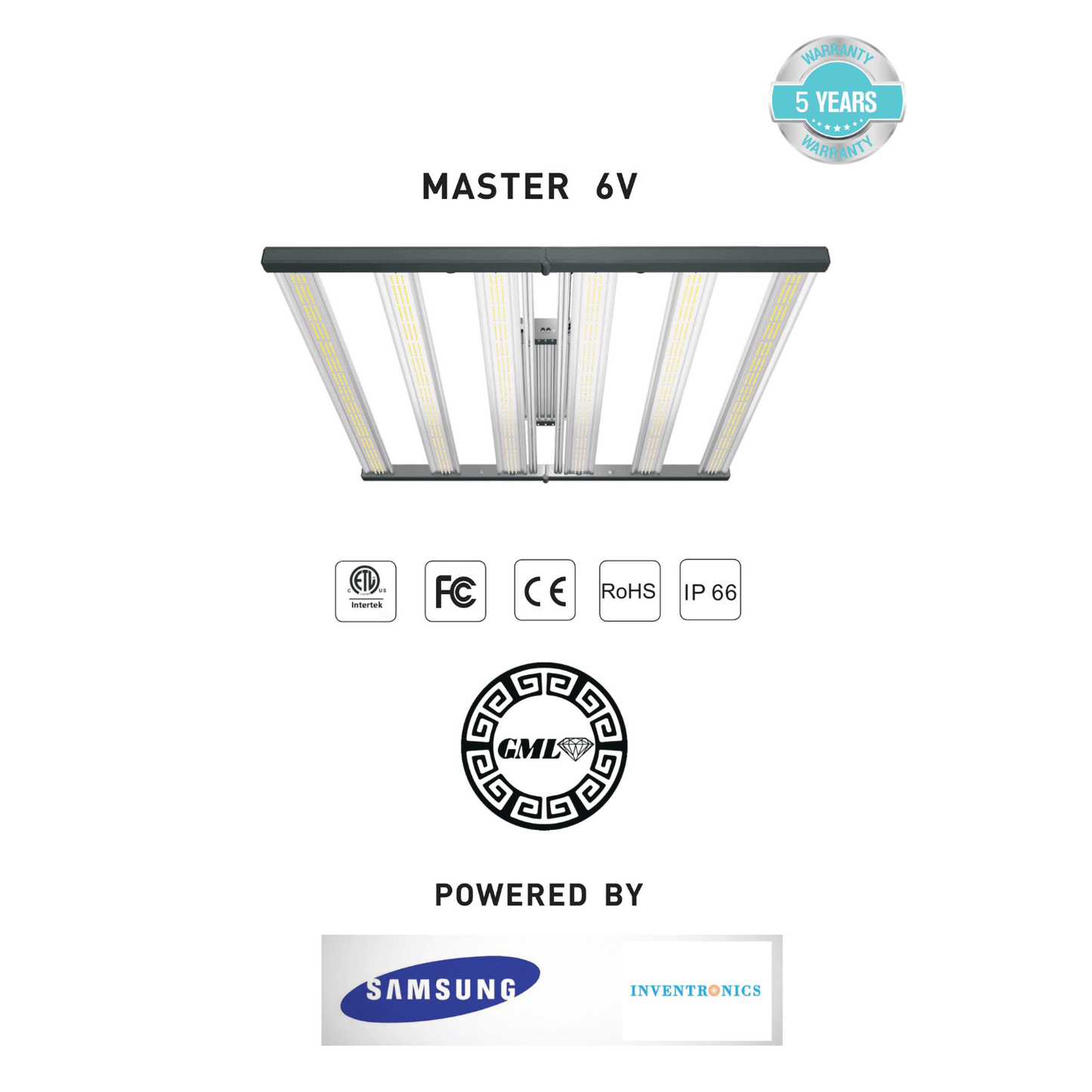 Grand Master LEDs Master 6 Veg 660W LED Grow Light