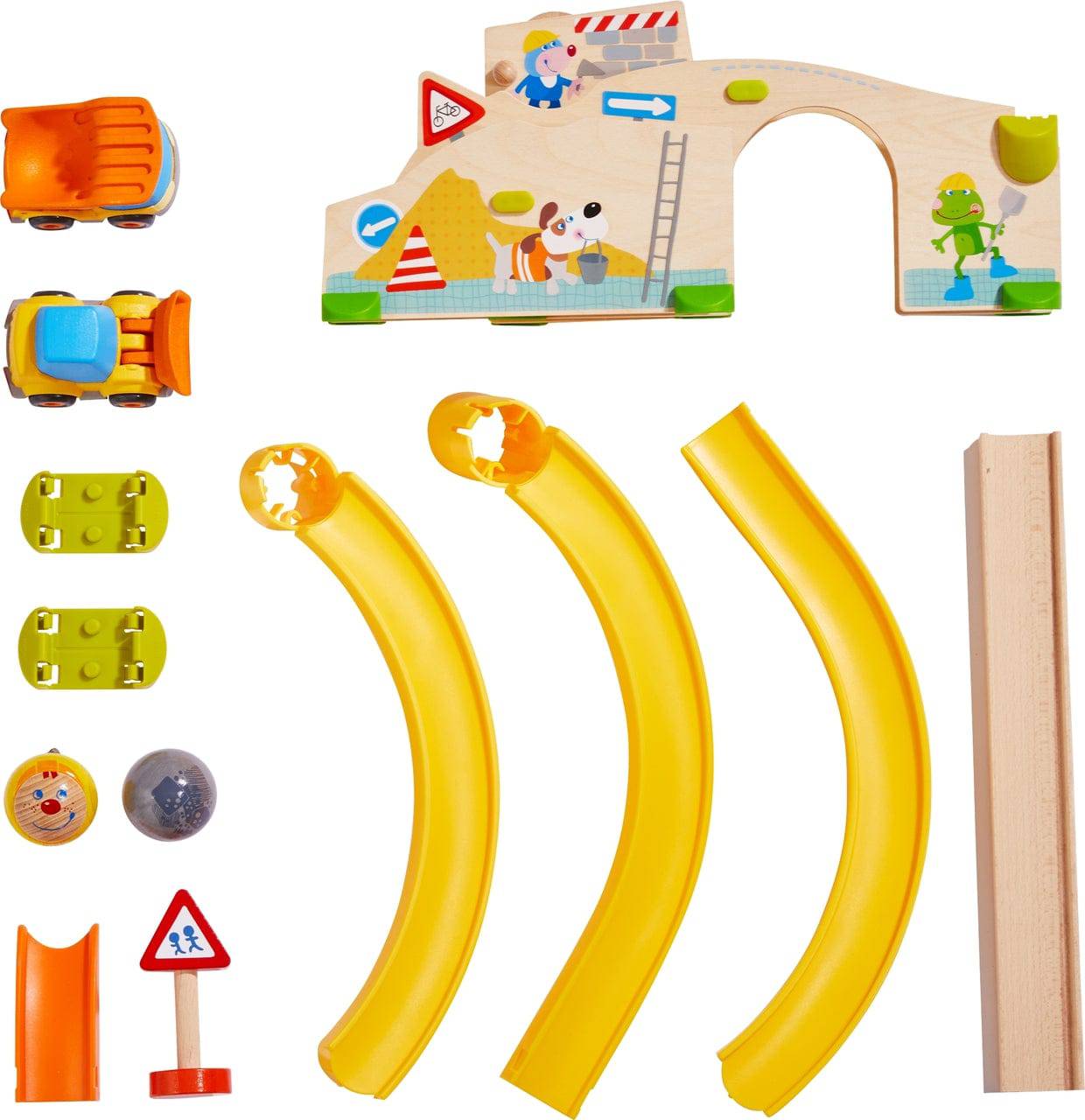 Kullerbu Construction Site Play Track Starter Set