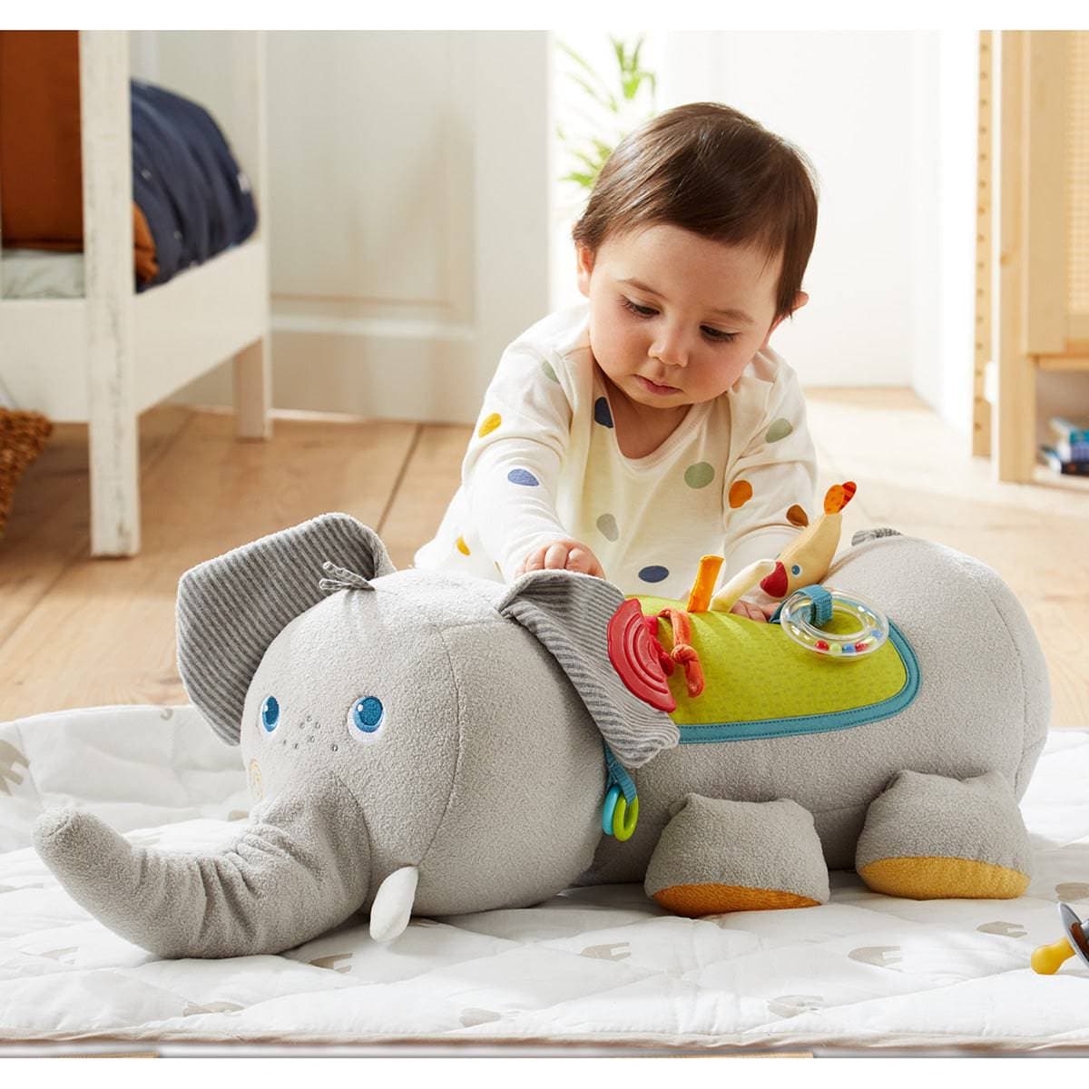 Elephant Discovery Pillow