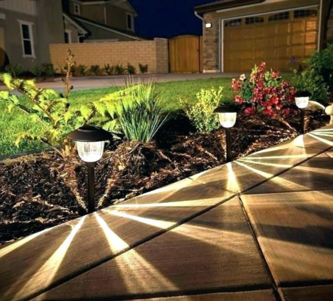 Energizer LED Solar Pathway Lights New Model , 8-pack Powered By Energizer