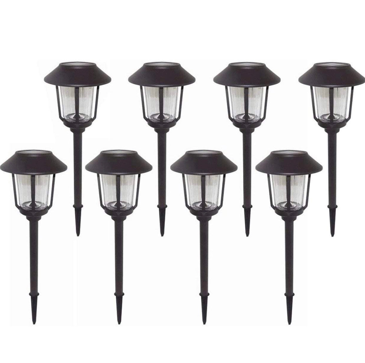 Smartyard Solar LED Large Pathway Lights 10 Lumen  - 6 Pack