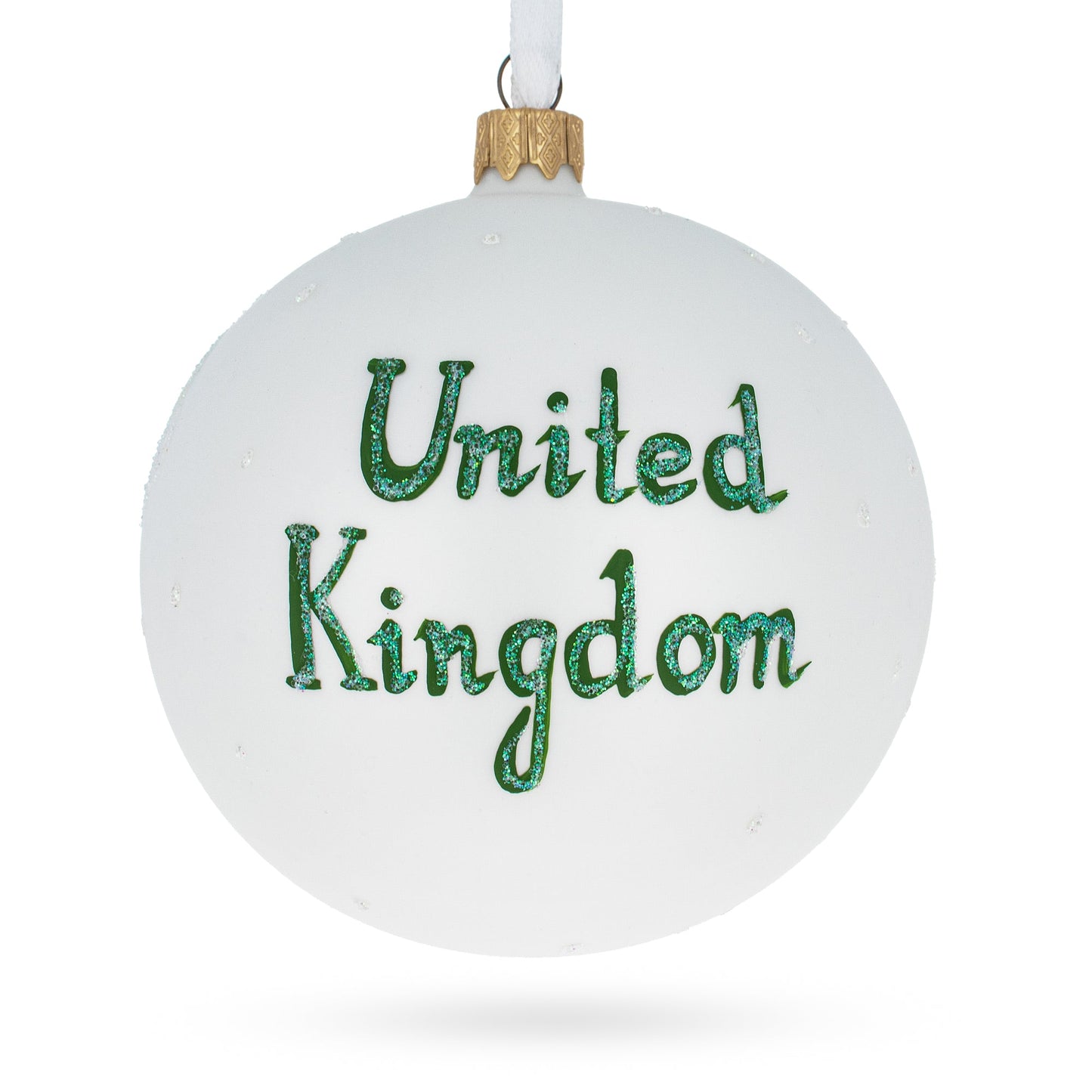 Big Ben, London, United Kingdom Glass Ball Christmas Ornament 3.25 Inches