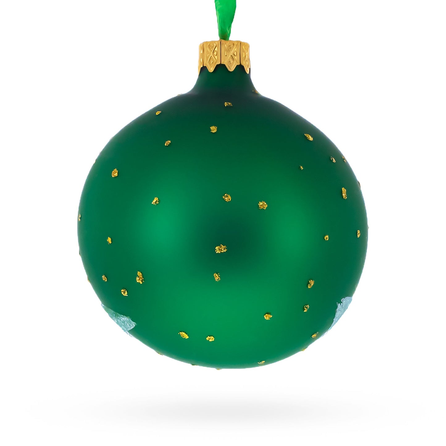 Beer Barrel Blown Glass Ball Christmas Ornament 3.25 Inches