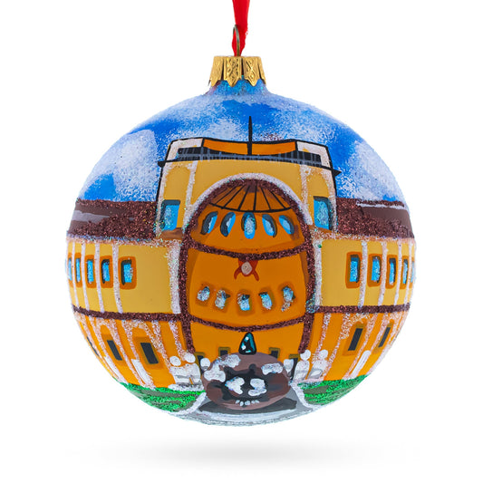 Vatican Museum, Rome Glass Ball Christmas Ornament 4 Inches