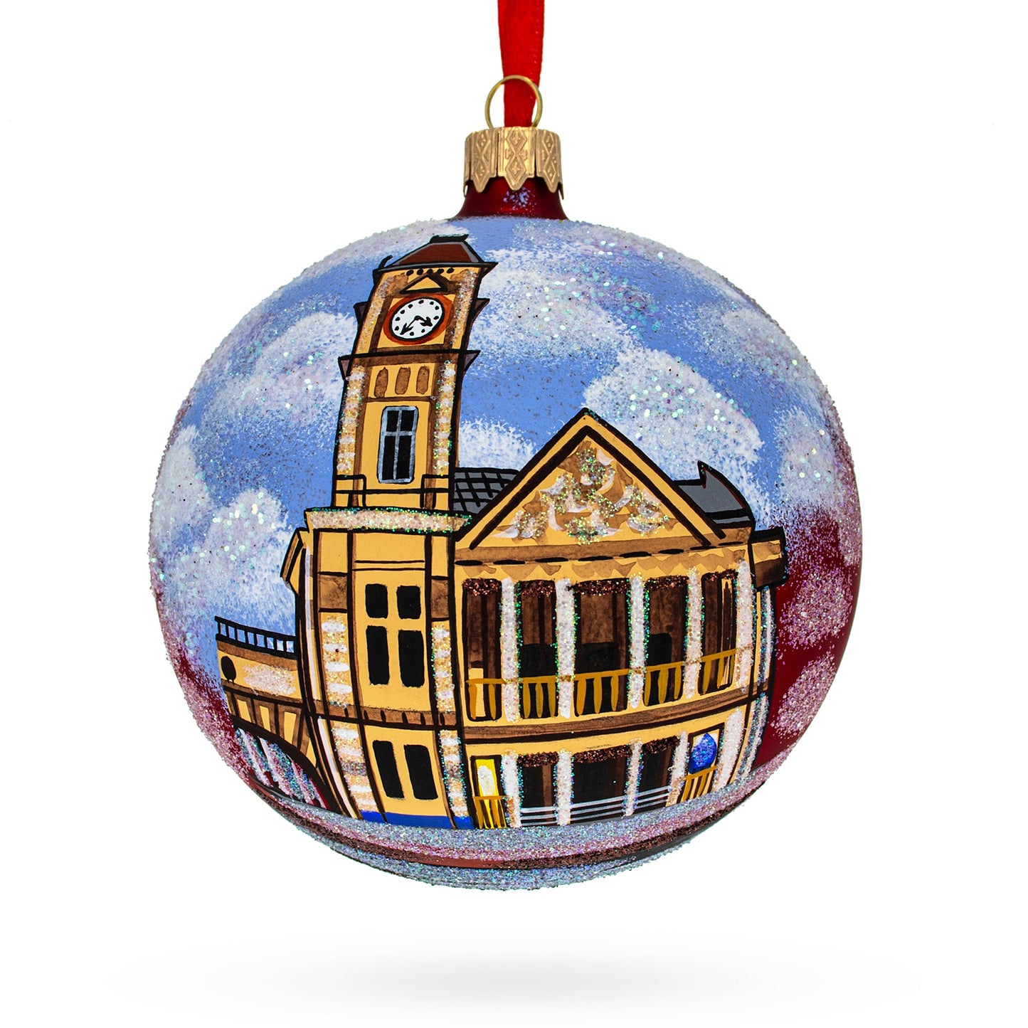 Birmingham Museum & Art Gallery, United Kingdom Glass Ball Christmas Ornament 4 Inches