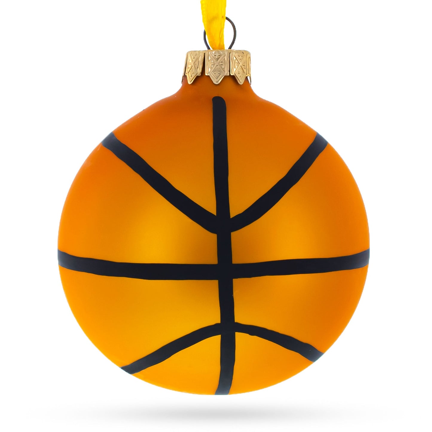 Basketball Player in Action Blown Glass Ball Christmas Sports Ornament 4 Inches