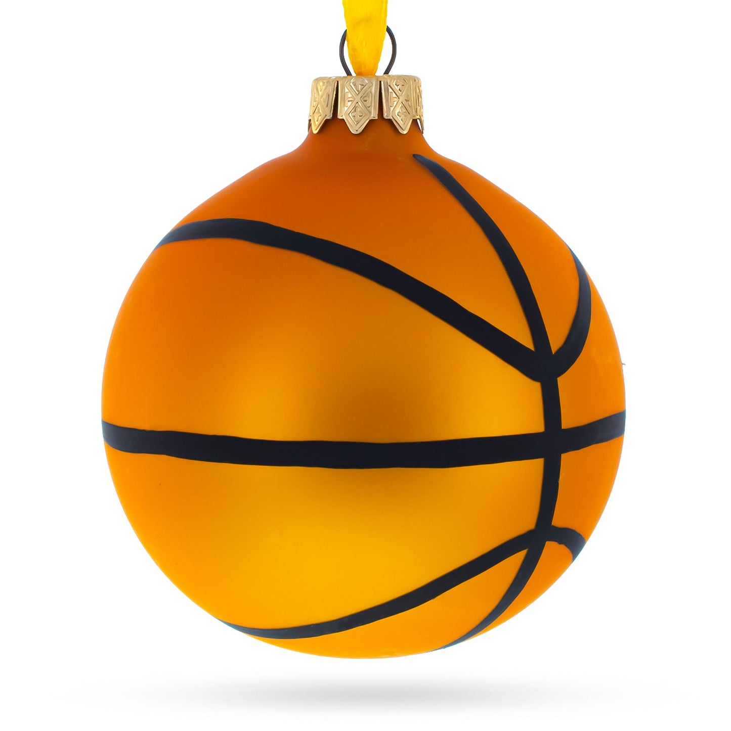 Basketball Player in Action Blown Glass Ball Christmas Sports Ornament 4 Inches