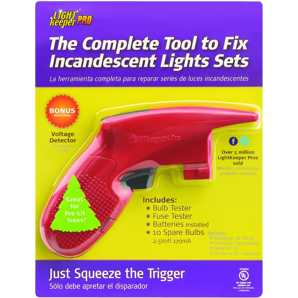 Light Keeper Pro, Incandescent Christmas Light String Repair Tool