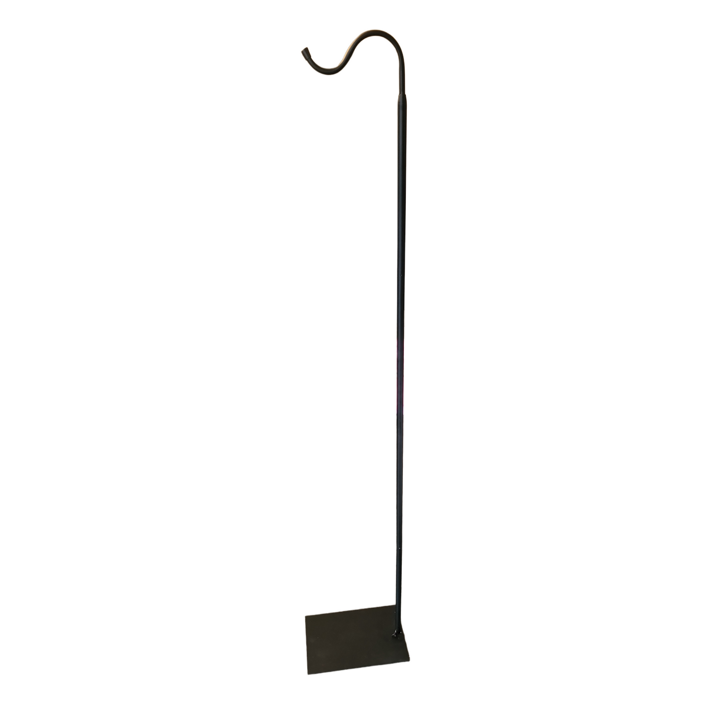 60" Adjustable Heavy Duty Shepherd's Hook Floor Stand Garden Hook for Outdoor Patio, Hanging Plant, Solar Lights, Lanterns, Bird Feeders and Wedding Decor