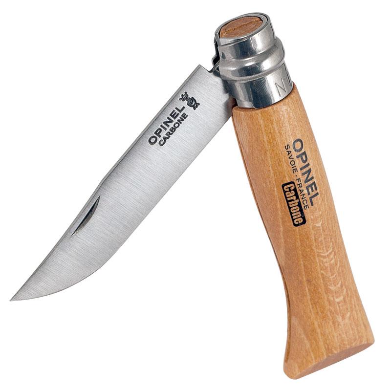 Opinel Folding Knife Carbon Steel No. 8