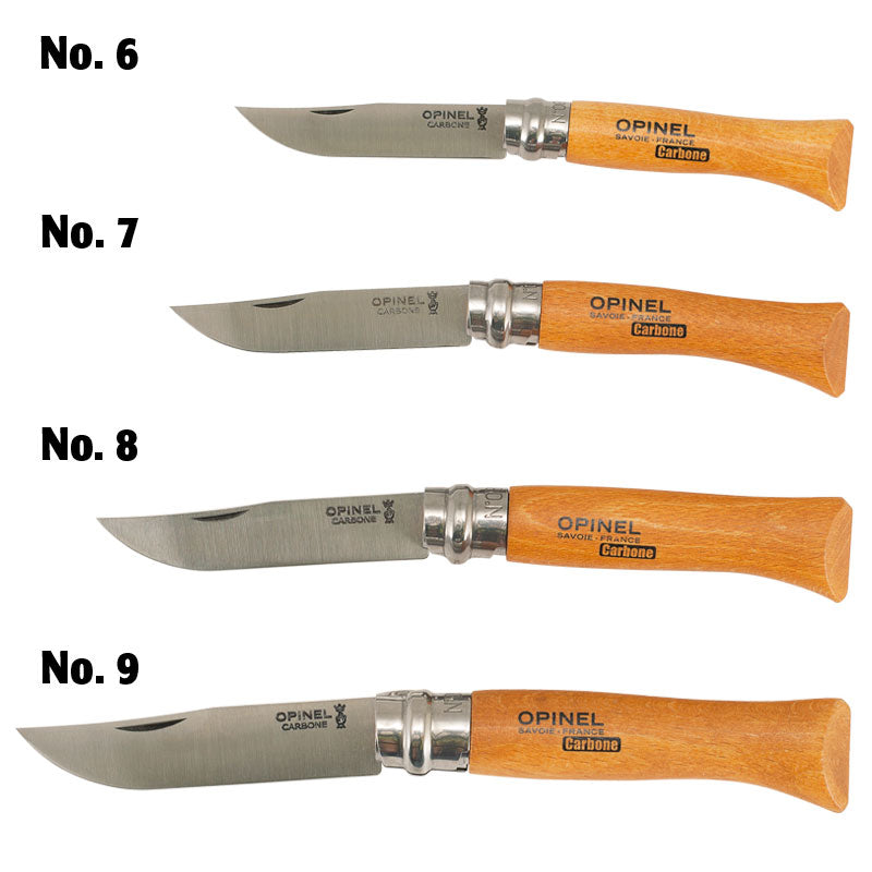 Opinel Folding Knife Carbon Steel No. 6