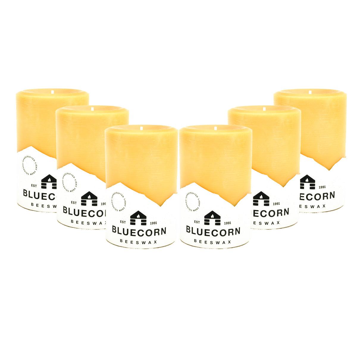 Pure Beeswax Pillar Candles