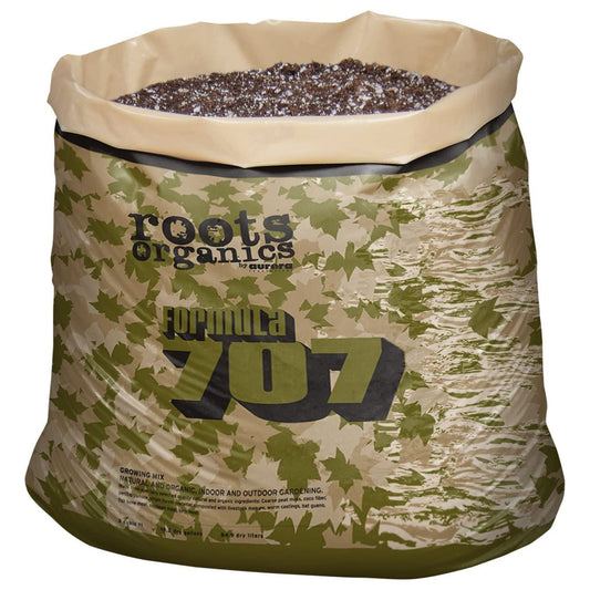 Roots Organic Formula 707 Peat Compost Coco Garden Potting Soil, 3 Cubic Feet