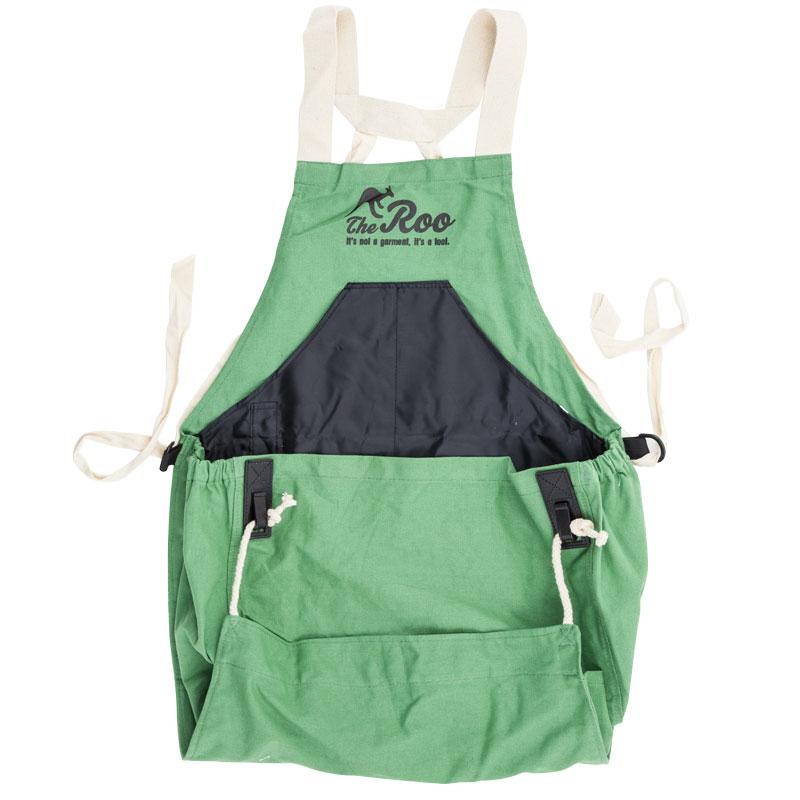 Roo Gardening Apron - Green