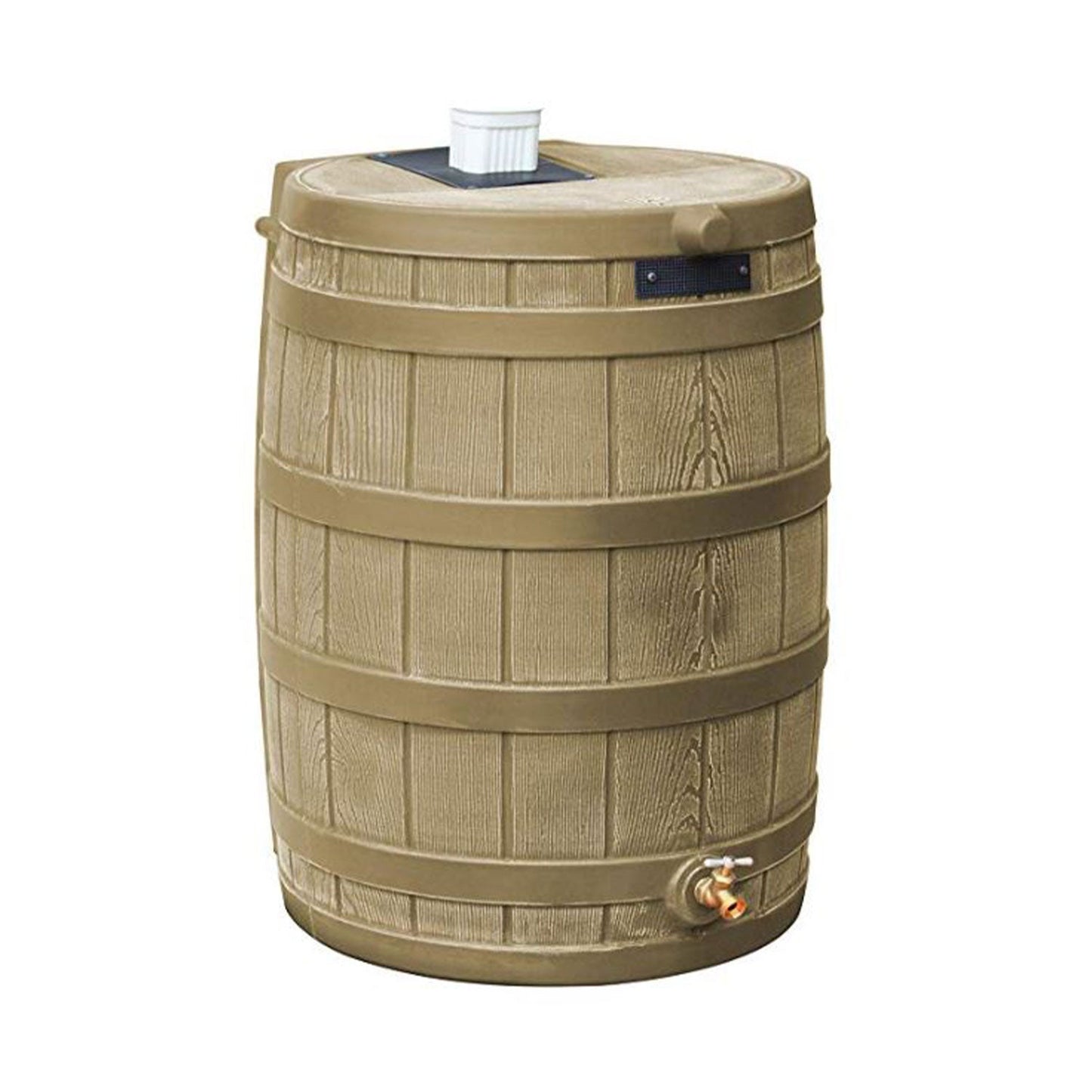 Good Ideas RW40-KHA Rain Wizard Rain Collection Barrel 40-Gallon, Khaki