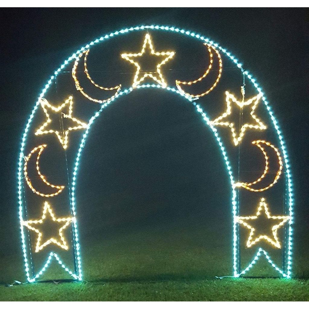 Walk Thru Moon and Stars Arch