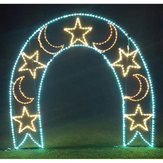 Walk Thru Moon and Stars Arch