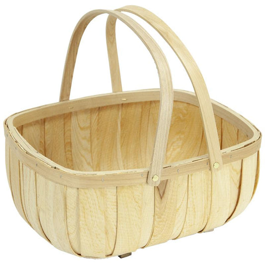 Wooden Harvest Basket